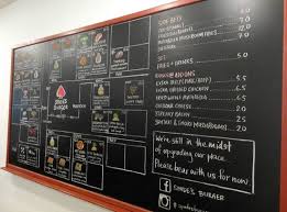 Sie waren bereits in spade's burger pulau tikus?teilen sie ihre erfahrung! Spade S Burger Flowchart Board Menu Picture Of Spade S Burger I Avenue Penang Island Tripadvisor