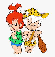 Flintstones Cartoon Characters Clip Art Images Are Pebbles Y Bam Bam Hd Png Download Kindpng