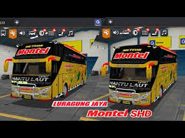 Aplikasi ini memiliki banyak sekali mod bussid yang dapat kamu download dengan mudah, selain itu kamu juga bisa mendengarkan lagu dj remix yang viral dan asik pastinya akan menambah keseruan dalam bermain permainan bus simulator indonesia. Livery Bussid Luragung Jaya Montel Shd Youtube