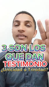 3 SON LOS QUE DAN TESTIMONIO, ¿Unicidad o Trinidad? #libardonarvaez  #pastormusic #trinidaad #testigosdejehova #catolicos #Trinitarios #IPUC  #trinitariosdelmundo #iglesiapentecostalunidadecolombia #unicidad  #MundoCristiano #tressonlosquedantestimonio