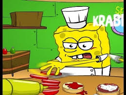 كرتون سبونج بوب لعبة طبخ سلطع برجر لسبونج بوب Youtube