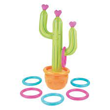Quality vector line set such as cinco de mayo, marimbol, cactus, shop, balloons, mexican. Inflatable Cactus Ring Toss Game Oriental Trading Engagement Party Games Backyard Party Games Bridal Party Games