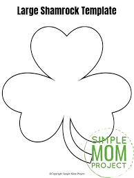 Check spelling or type a new query. Free Printable Shamrock Templates In Small Medium And Large