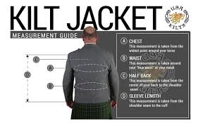 How To Measure A Kilt Jacket Kilt Measuring Guide Usa Kilts