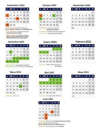 Educastur crea las versiones gráficas del calendario escolar a partir de las resoluciones publicadas en bopa que contienen los datos oficiales. Calendario Escolar 2020 2021 Que Dia Empiezan Y Terminan Las Clases Festivos Y Puentes En Cada Comunidad Autonoma