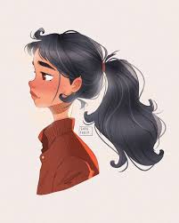 Sara Faber On Instagram Illustration Illustrator Draw Drawing Procreate Myart Ipadpro Digitalar Girls Cartoon Art Cartoon Art Styles Girly Art