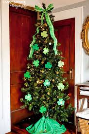 13 Ways To Leave Your Christmas Tree Up All Year Long Holiday Tree Decorations Valentine Tree St Patrick S Day Decorations