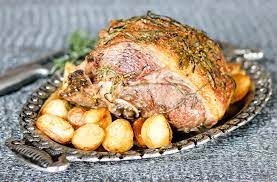Roast Half Leg Of Lamb - Diverse Dinners