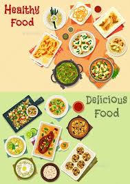 Indian Cuisine Icon Set For Dinner Menu Design Indian Cuisine Recipes Menu Design Indian Cuisine