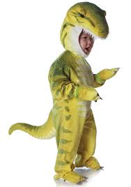 Kids Green T Rex Costume