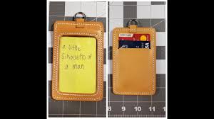 Download Making A Leather Id Badge Holder Youtube