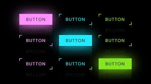 Css Button Hover Effects Neon Light Button Animation Effects On Hover Css Web Design Ux Web Design