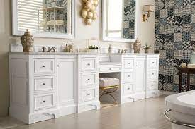 Bathroom vanities with makeup table disarte co. Introducing James Martin S Trendy New 2018 Bathroom Vanity Collection