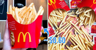*natural beef flavor contains hydrolyzed wheat and hydrolyzed milk as starting ingredients. Mcdonald Thailand Is Selling Medium Fries For Just 19 Only For Today