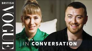 — paris lees (@parislees) january 4, 2018 new vogue this is the third issue of british vogue to be edited by edward enninful, who became the first gay, black editor of the title in its history. Sam Smith Talks Gender Identity Break Ups And Stage Fright In Conversation British Vogue Youtube
