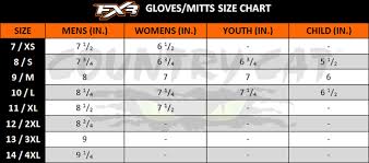 Details About Fxr Mens Attack Lite Winter Snow Snowmobiling Thinsulate Glove Black Or Hi Vis
