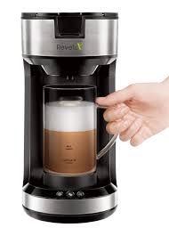 Single Serve Coffee Maker With Milk Frother Brew And Froth Coffee Maker For Latte Cappuccino Single Cup Coffee Maker Milk Frother Single Serve Coffee Makers