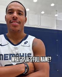 Ja Morant has the Grizz in 4th in the West. Ahead of tonight (7:30 ET,  ESPN) vs Dallas, do YOU know his full name?