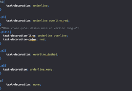 Using text decorations in css. Les Proprietes Css Liees Au Texte Pierre Giraud