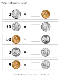 It gives pratice with more or less. Tally Worth Of Coins Worksheet Turtle Diary