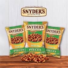 3.5 g sat fat (18% dv); Bundle Of 3 Snyder S Pretzel Pieces Jalapeno 125g Halal Shopee Malaysia