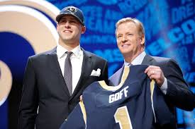 LA Rams make former Marin Catholic standout Goff top pick in NFL draft