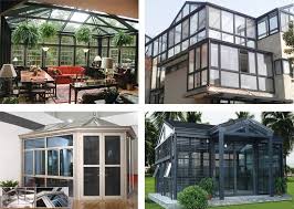 Installing soffits and fascia to your porch roof can create a finished look for your space. Green Planting House Customized Size Big Exterior Sun Room Glass Roof House China Used Sun Room Low E Sun Room Made In China Com
