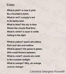 Christina Rossetti Poems