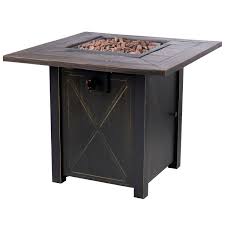 The inside surface of the fire pit bowl can become hot posing a burn hazard. Belden 30 Gas Fire Pit Table Brickseek