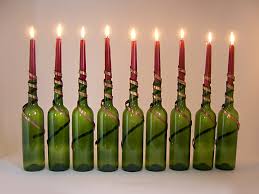 So, when the candle is lighted, the bottles glow with a flickering internal candlelight which looks amazing. 17 Amazing Handmade Candle Decoration Diy Ideas