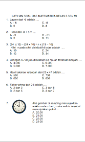 We did not find results for: Pin Di Soal Matematika Kls 5 Sd