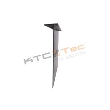 Ktc science and technology team composed of shi ruiqi, luozhiyuan, and xueji from human resources department participated in the competition, and won the championship with excellent. 1 Paar Ktc Tec Stahlwange Swg55 K Tischuntergestell Tischgestell Gerade Rohstahl Klarlack Matt Industrielook