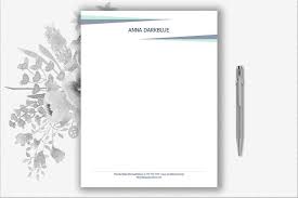 Instead of sending a simple black and white email to your colleagues and friends, use this template to create a letter with your name and contact information in an easy to read, accessible fashion. 7 Amazing Personal Letterhead Template Printable Letterhead