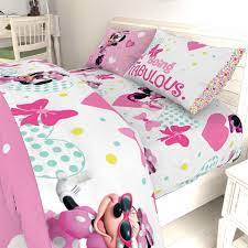 Having a good bedding collection is a wonderful option and when you are uncertain exactly what to have a look at, you can always undergo some of the bedding brochures that will offer you some. Disney Minnie Mouse Pink White Microfiber Kid S 4 Piece Full Bed Sheet Set Walmart Com Walmart Com