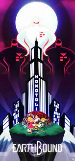 Earthbound By Sam Filstrup Fanart Based Off The Best Snes Game Ever Earthbound Retro Gaming Art Mother Games Mother Art