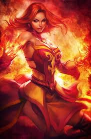 Fire Woman Fantasy Art Fantasy Girl Fantasy Women