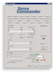 endurance r c servocommander