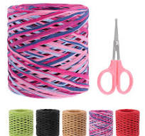 Amazon.com: Swpeet 1 Roll Beautiful Rose Red 218 Yards ...