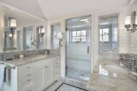 Theoretically, setting sinks is simple and not so demanding job. Bathroom Set Up White Master Bathroom White Bathroom Designs Bathroom Remodel Master
