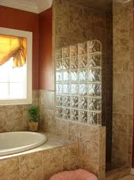 Are glass block windows energy efficient? Glass Block Shower Entrance Glass Block Shower Bathrooms Remodel Simple Bathroom Remodel