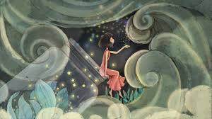 Healing Drift Bottle Girl Drifting Bottle Girl Healing Illustration Image On Pngtree Free Download On Pngtree