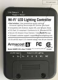There is no external reset, so i opened it and nothing in there either. Alwifi14r Wifi Led Controller Label Diagram C8abd2b3d5d5c6ac Armacost Lighting