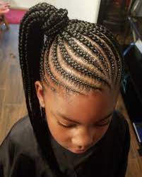 Braids Girls Braids Black Girl Braids Braids Into Ponytail Braidedhairstyles Girls Braided Hairstyles Kids Lil Girl Hairstyles Black Kids Hairstyles
