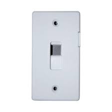 Adamax Switch Lock Plate White Slgwh The Home Depot