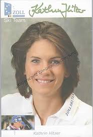 Original Autogramm Kathrin Hitzer Biathlon /// Autograph signiert signed  signee von Hitzer, Kathrin und Kathrin Cornelia Lang :: Signatur des  Verfassers Manuskript&nbsp;/&nbsp;Papierantiquität