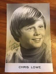 Chris Lowe ~ 3.5x5.5 Hand Signed Autograph ~ Search For Tomorrow, 1976