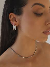 Lana Silver Choker Necklace