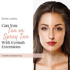 Can You Tan With Lash Extensions? Spray Tan & Sunbed Tips