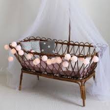 berceau bambou et osier 1 berceau chambre bebe chambre enfant