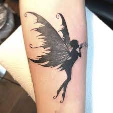 Black and gray fairy tattoos for women. Top 101 Best Fairy Tattoos 2021 Inspiration Guide